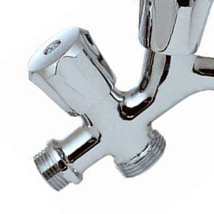 Rubinetto 2 maniglie attacco lavatrice