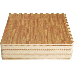 Set di 12 tappetini sportivi stampati in legno EVA con piastrelle quadrate 08_0000433