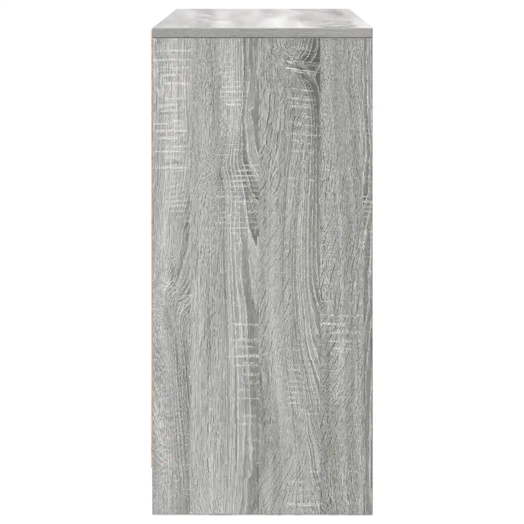 Credenza con Cassetti e Ante-Buffet-Armadio da cucina Grigio Sonoma 70,5x34x74,5 cm
