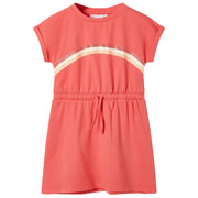 Abito da Bambina con Coulisse Corallo 140