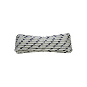 Trade Shop - Fune Nylon Multiuso Intrecciata Bianco Nero Nautica 8mm 15mt Corda Intrecciata -