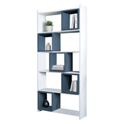 Biblioteca Policoro, Libreria 4 Ripiani, 80x22x170h cm Bianco