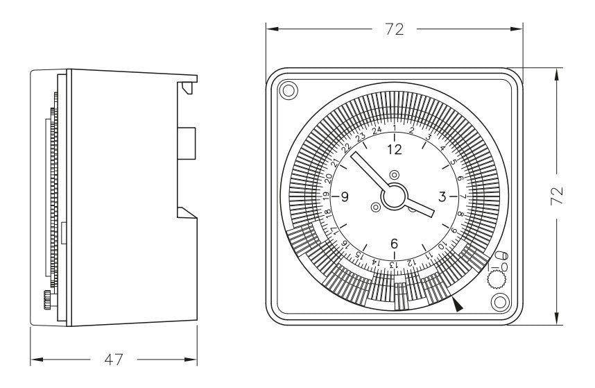 OROLOGIO GIORNALIERO AL QUARZO CEWAL TS 10