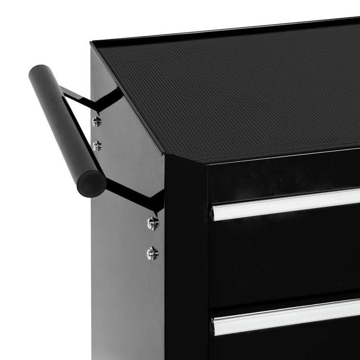 Carrello da officina 5 cassetti neri 3408111