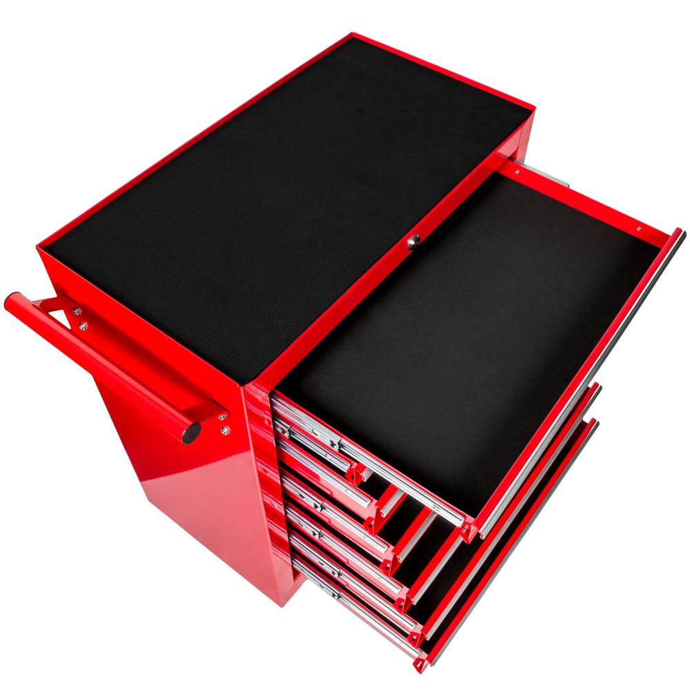 Carrello officina 7 cassetti rossi 3408115