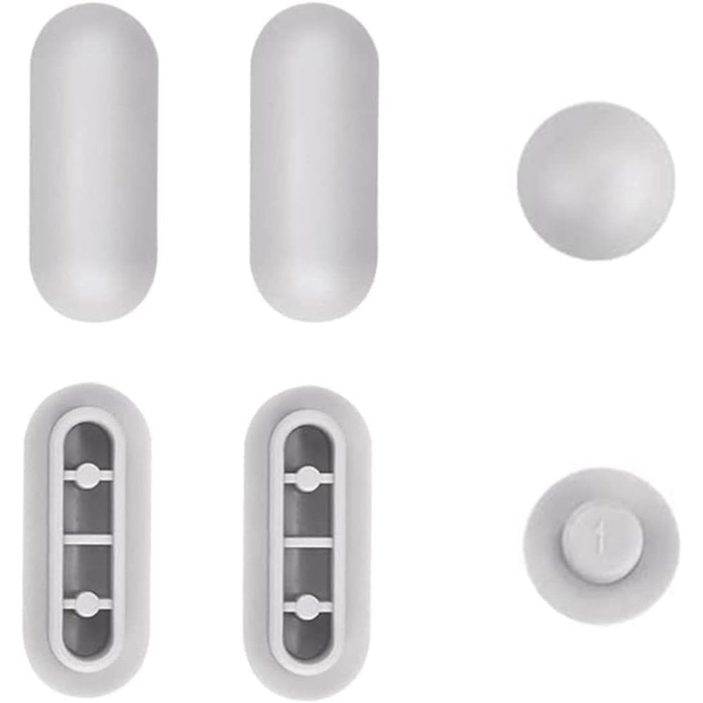 Paracolpi per wc, 6 pezzi paraurti water set gommini per copriwa