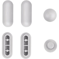 Paracolpi per wc, 6 pezzi paraurti water set gommini per copriwa