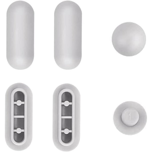 Paracolpi per wc, 6 pezzi paraurti water set gommini per copriwa