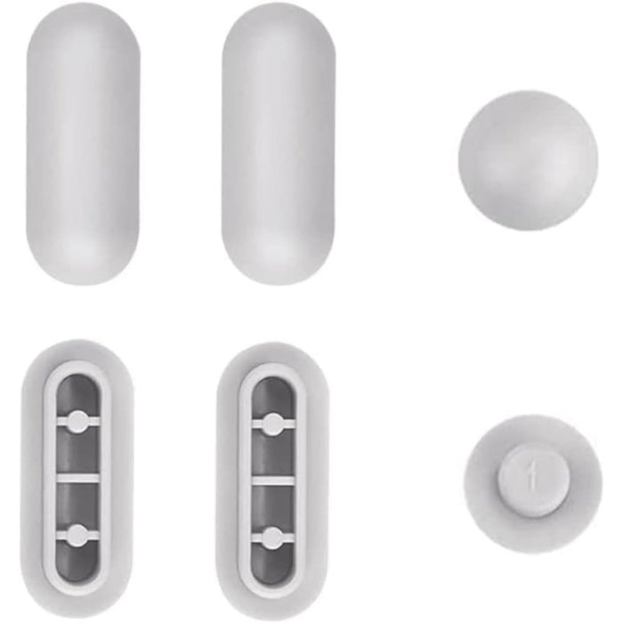 Paracolpi per wc, 6 pezzi paraurti water set gommini per copriwa