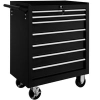 Carrello da officina 7 cassetti nero 3408114