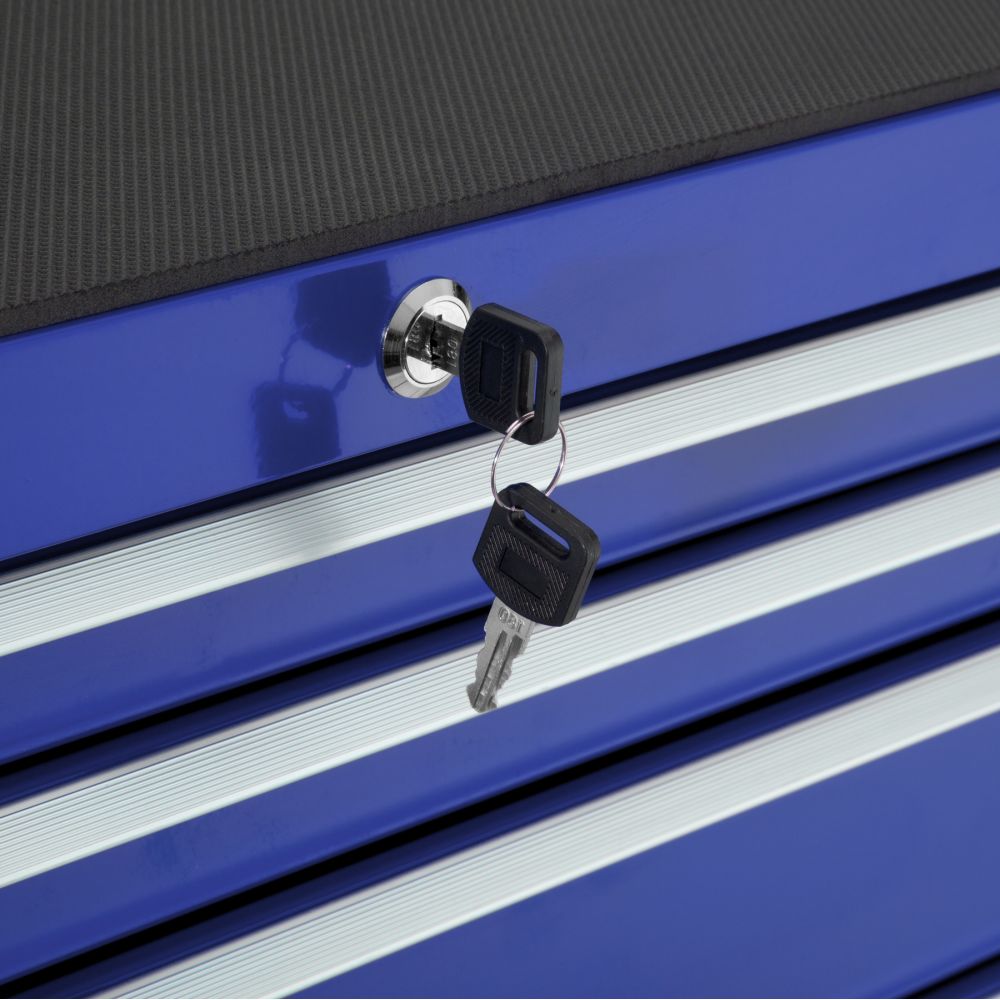 Carrello officina 7 cassetti blu 3408113