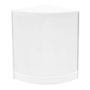 Set Banconi Bianco Selene LED C1200 CM60 con Serratura e Vetrina Espositiva