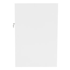 Set Banconi Bianco Selene LED C1200 CM60 con Serratura e Vetrina Espositiva