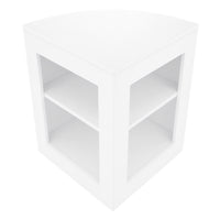 Set Banconi Bianco Selene LED C1200 CM60 con Serratura e Vetrina Espositiva