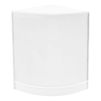 Set Banconi Bianco Helios LED K1200 CM60 con Serratura e Vetrina Espositiva