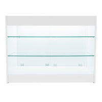 Set Banconi Bianco Helios LED K1200 CM60 con Serratura e Vetrina Espositiva