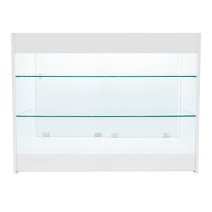 Set Banconi Bianco Helios LED K1200 CM60 con Serratura e Vetrina Espositiva