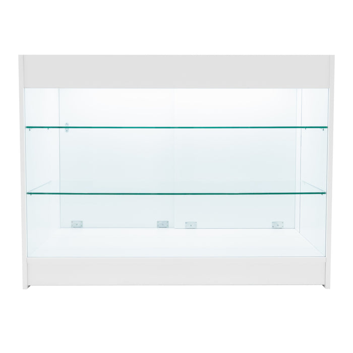 Set Banconi Bianco Helios LED K1200 CM60 con Serratura e Vetrina Espositiva