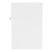 Set Banconi Bianco Helios LED K1200 CM60 con Serratura e Vetrina Espositiva