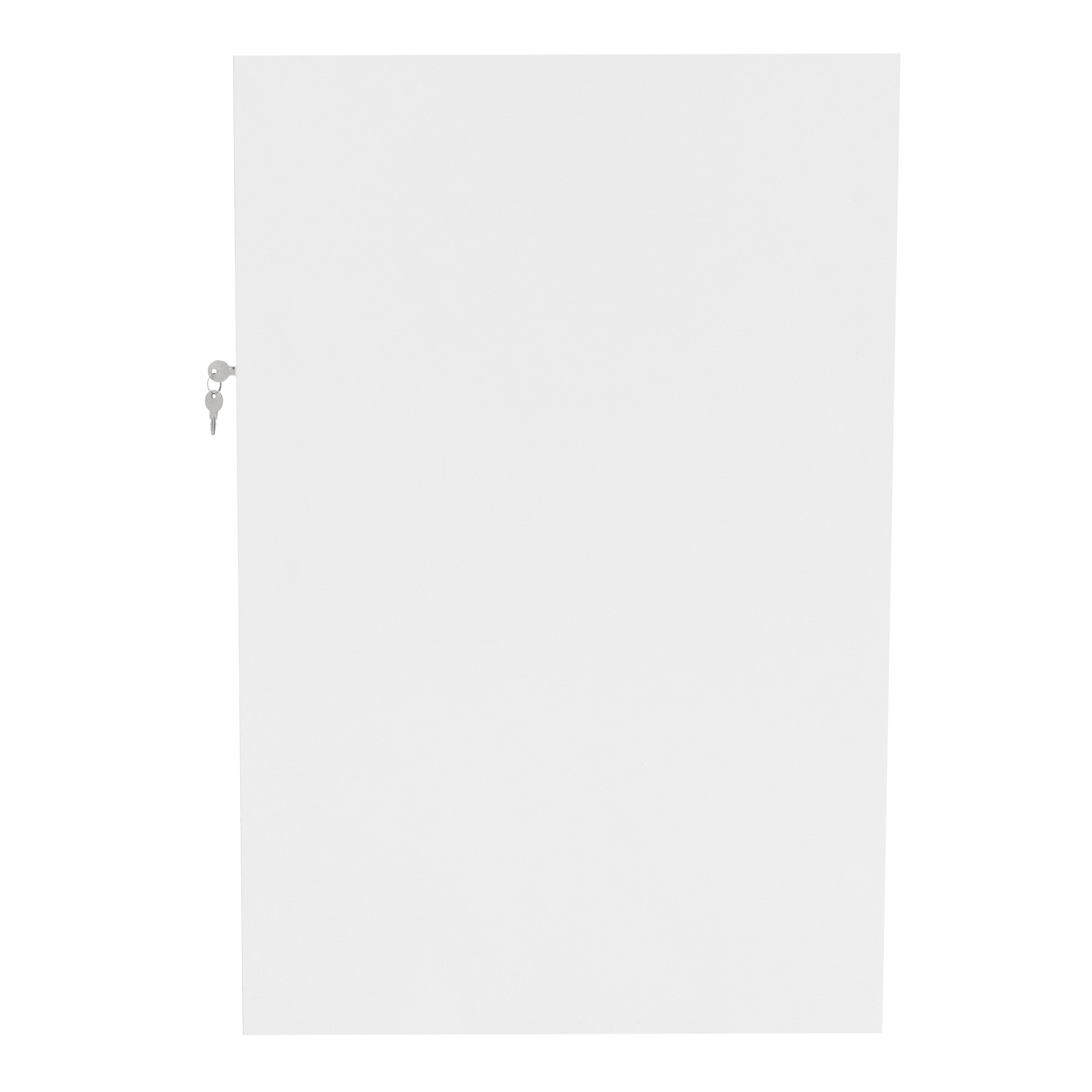 Set Banconi Bianco Helios LED K1200 CM60 con Serratura e Vetrina Espositiva