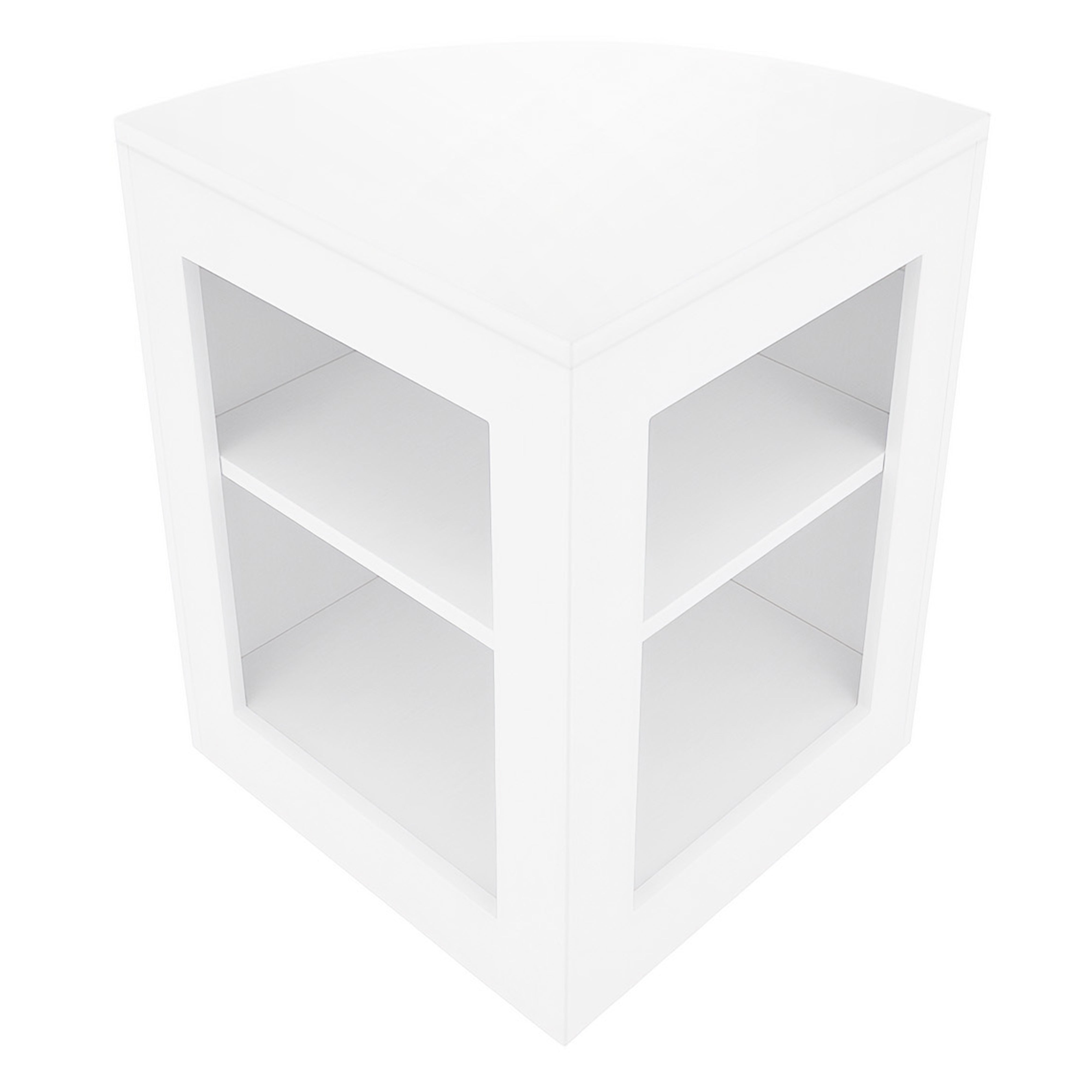 Set Banconi Bianco Helios LED K1200 CM60 con Serratura e Vetrina Espositiva