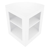 Set Banconi Bianco Helios LED K1200 CM60 con Serratura e Vetrina Espositiva