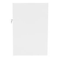 Set Banconi Bianco Triton LED K1200 B1200 CM60 con Serratura e Ripiani