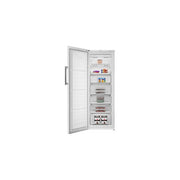 Hotpoint congelatore verticale HPMFF 1293 W4E, 256 L, No Frost, 5 cassetti, classe E, libera installazione, bianco