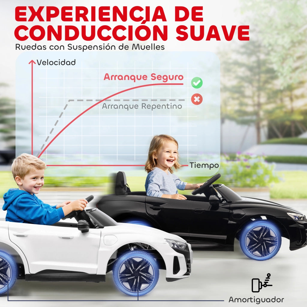 Auto Bambina Elettrica Audi RS e-tron GT ¨C zephmum ¨C 103x58x41 cm Nero