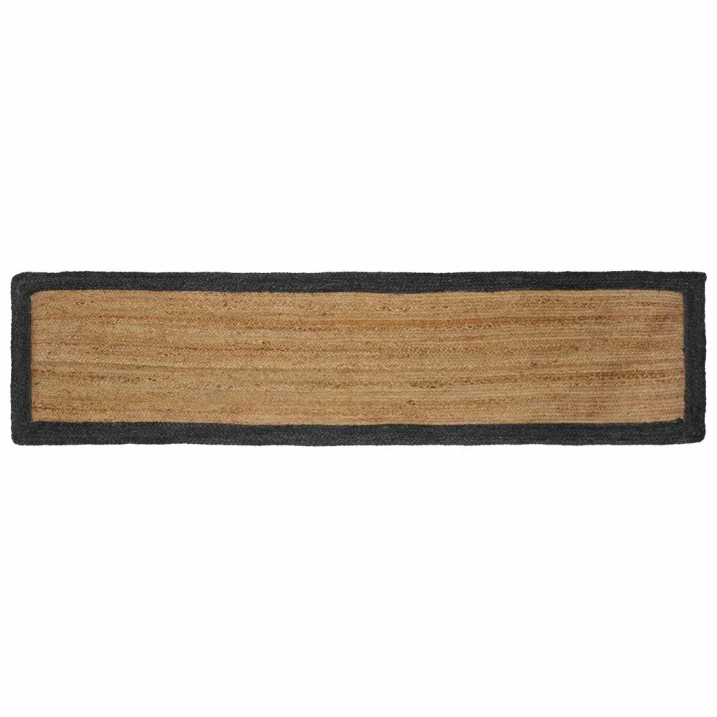 Tappeti per area Grigio Scuro 60 x 250 cm Juta