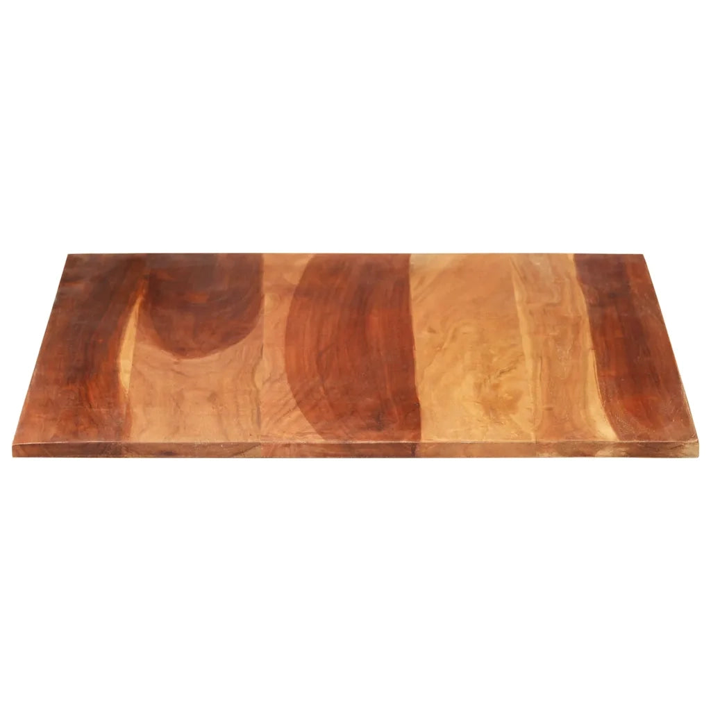 Piano Tavolo in Legno Massello di Acacia 15-16 mm 60x80 cm