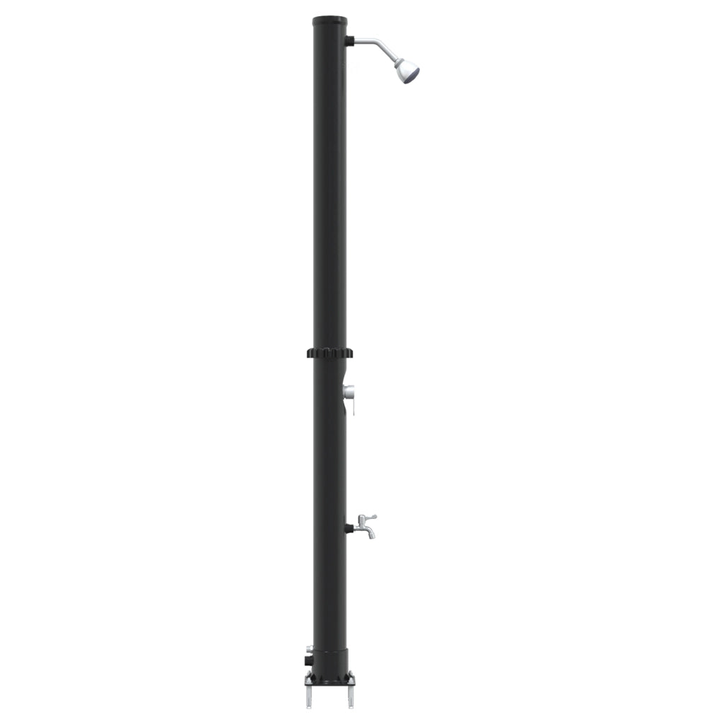 doccia solare per esterni con rubinetto 217 cm 20 L
