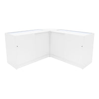 Set Banconi Andromeda LED C1200 x2 e LM60 – Bianco, Vetro, Chiavi