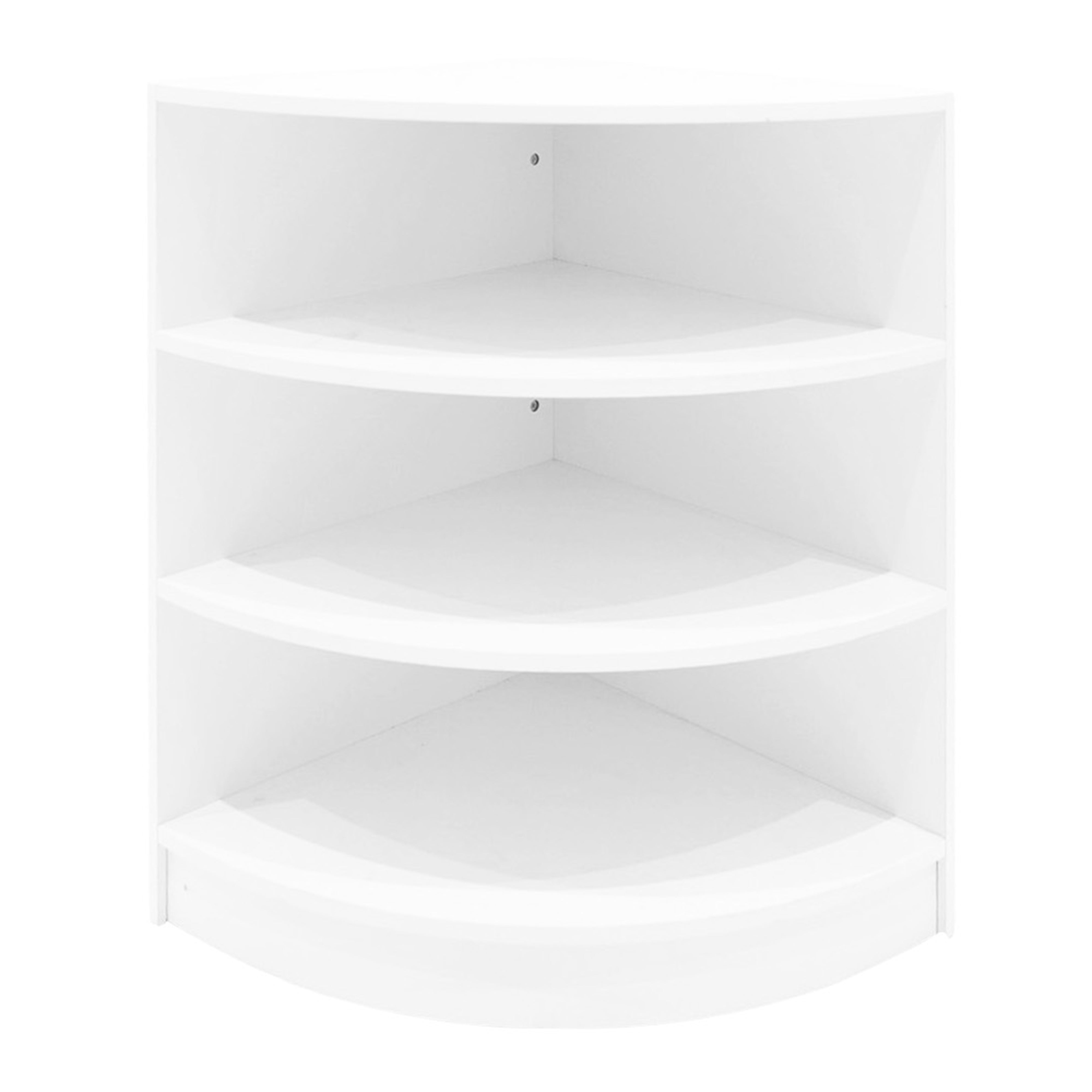 Set Bancone Bianco Apollo LED K1200 LM60 con Vetrina Espositiva 3 Ripiani