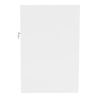 Set Bancone Bianco Apollo LED K1200 LM60 con Vetrina Espositiva 3 Ripiani