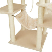 Tiragraffi per gatti 165 cm beige 3708097