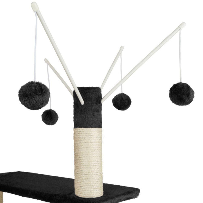 Tiragraffi per gatti 165 cm nero 3708101