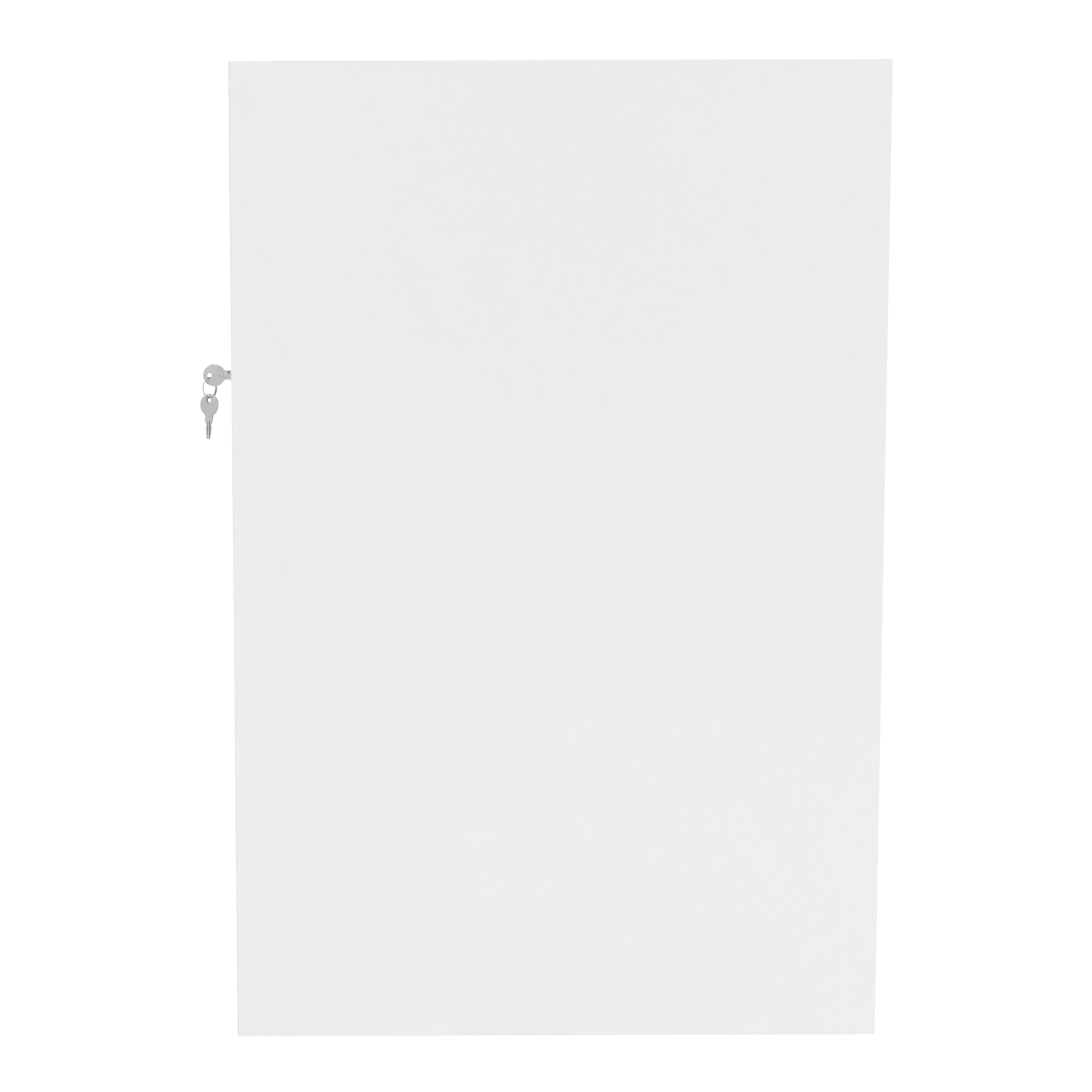 Set Banconi LED Bianco Harmonia B1200 C1200 LM60 Vetrina Negozio con Serratura