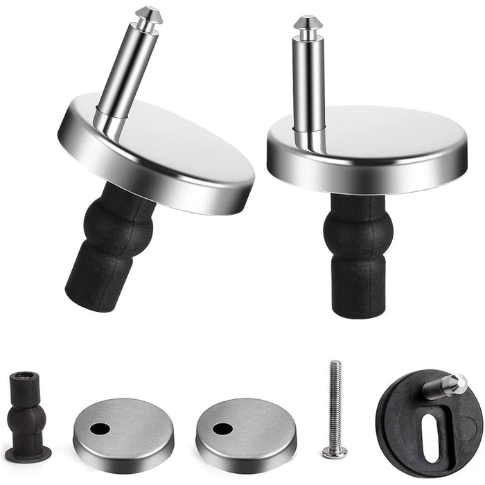 Dfuqanb 2 pezzi viti per sedile wc universali, raccordi per sedi