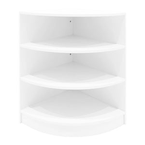 Set Banconi Bianco Calliope LED K1200 C1200 LM60 Vetrina con Ante Scorrevoli