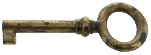 chiave antichizzata art.33728 mm.29/69 ottone antico cod:ferx.402