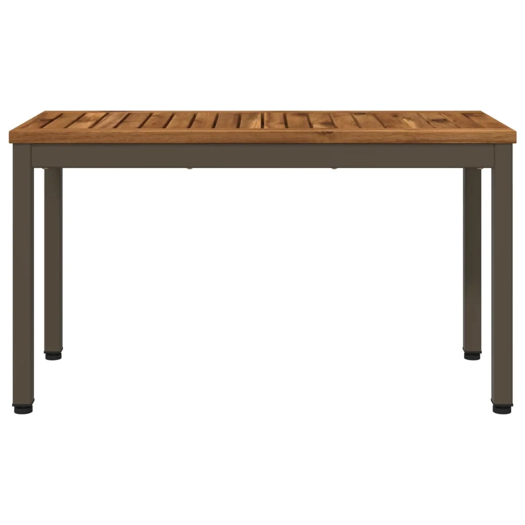 Panchina da giardino 80,5 x 35 x 45 cm Legno di Acacia Massello 901294