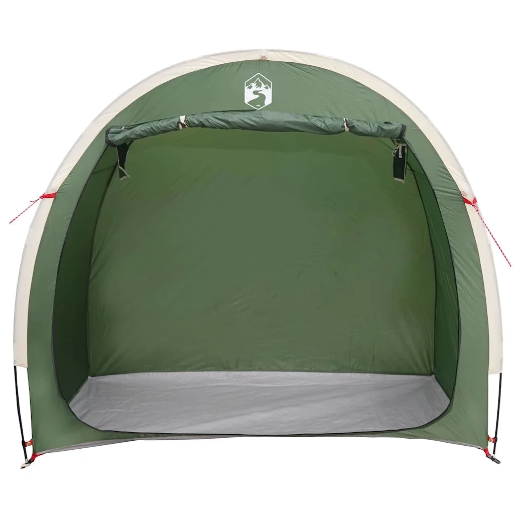 Tenda porta biciclette con tetto Verde 210 x 90 x 174 cm 42001002