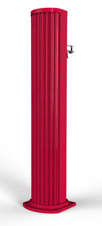 Fontana Lavapiedi da Giardino con Rubinetto Temporizzato Arkema Jolly Cherry