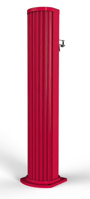 Fontana Lavapiedi da Giardino con Rubinetto Temporizzato Arkema Jolly Cherry