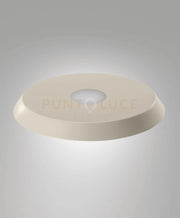 3805-56-355 DIFFUSORE/PARALUME IN METALLO SABBIA D.35CM H.3,5CM PER KIT LUCI LED 14W