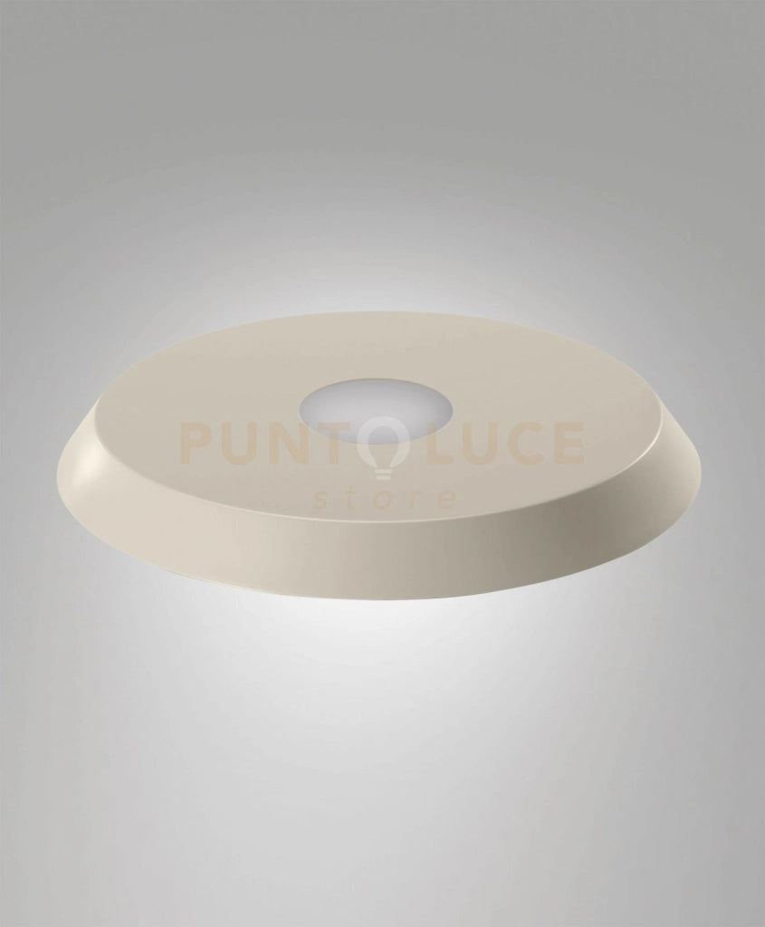 3805-56-355 DIFFUSORE/PARALUME IN METALLO SABBIA D.35CM H.3,5CM PER KIT LUCI LED 14W