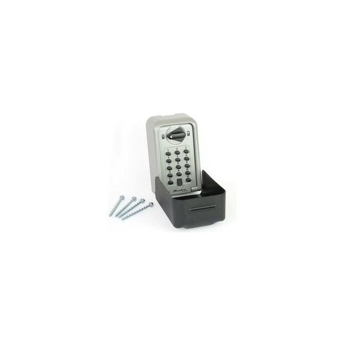 Master Lock 5426EURD Cassetta Portachiavi Certificata con Combinazione Programmabile 16000 Codici Possibili Materiale in Zinco Resistente agli Agenti Atmosferici colore Nero