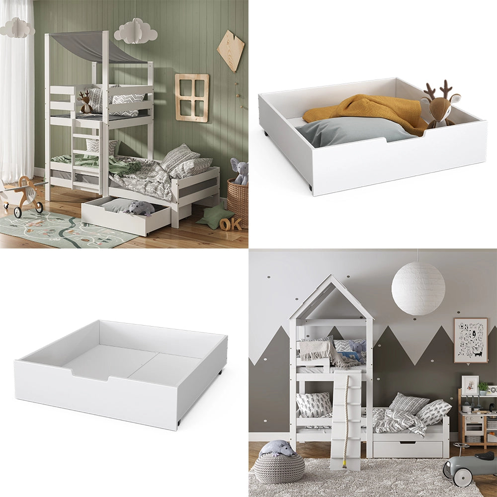 Vitalispa Cassetto rotante Bianco 92 x 89 cm