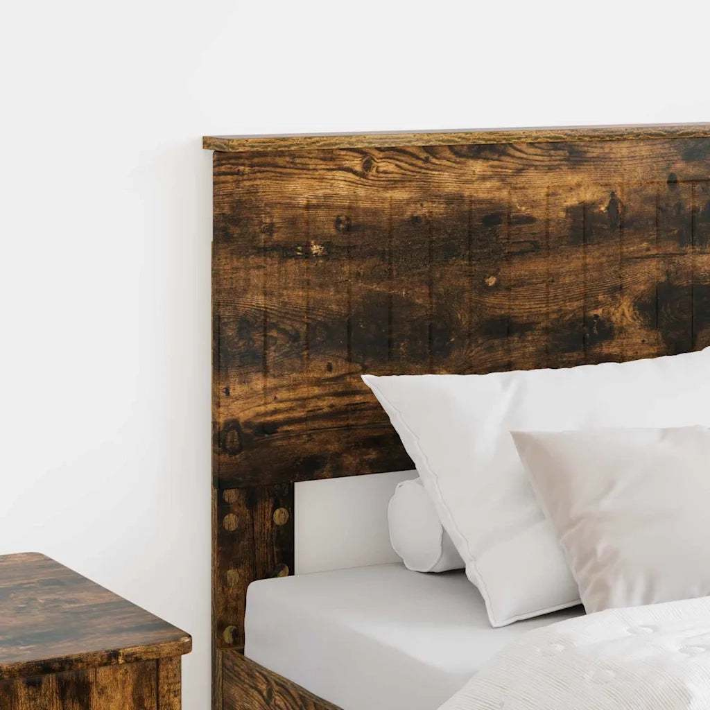 Testiera-Testata-Testiera Decorativa Rovere fum¨¦ 80 cm Legno multistrato 107397